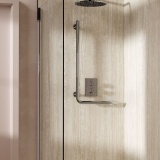 Lifestyle image of Crosswater Chrome Right-Angle Grab Bar